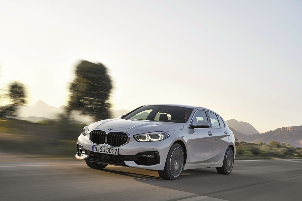Foto vom neuen BMW 1